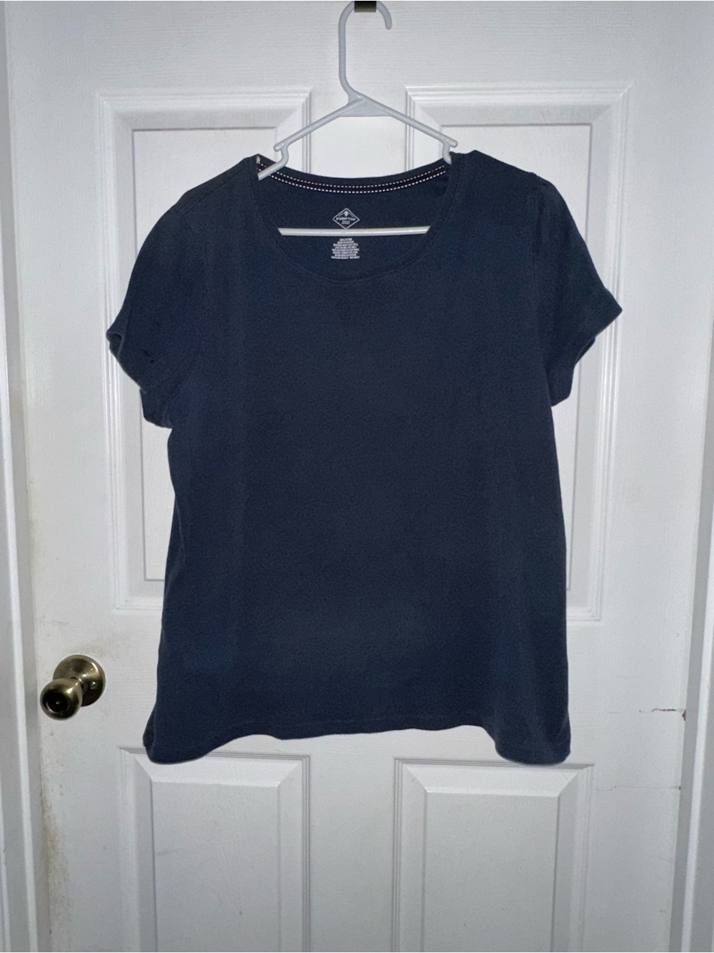 St. John's Bay Dark Blue Shirt Size XL